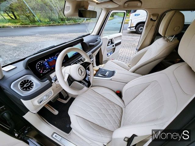 더 뉴 G-클래스 1열 인테리어 /사진=박찬규 기자