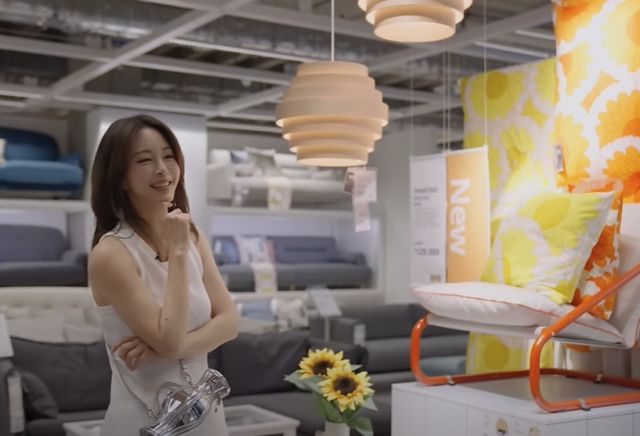 배우 한예슬이 유튜브를 통해 이케아 쇼핑 모습과 집 내부를 공개했다. /사진=유튜브 캡처