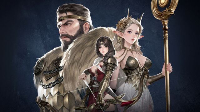 발할라 서바이벌 신규 콘셉트 원화. /사진=라이온하트 스튜디오