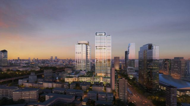 현대자동차그룹이 공개한 '글로벌비즈니스센터'(GBC) 조감도 /사진=뉴스1