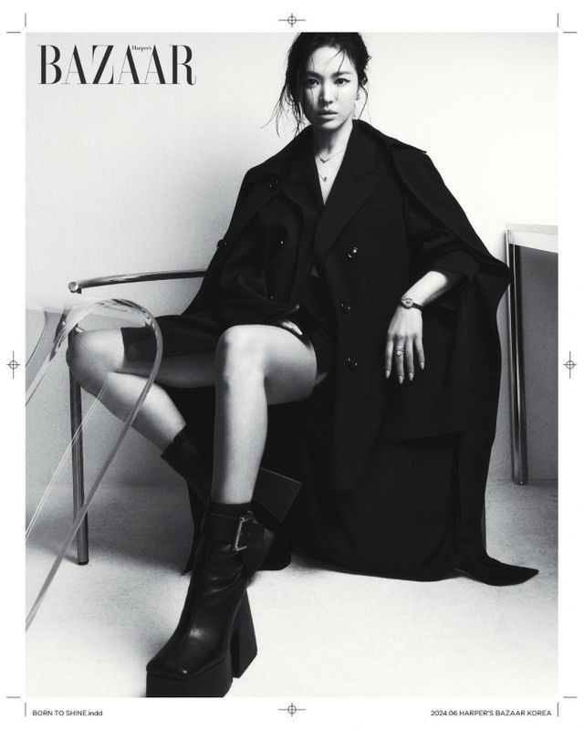 사진=송혜교 인스타그램/ 하퍼스 바자