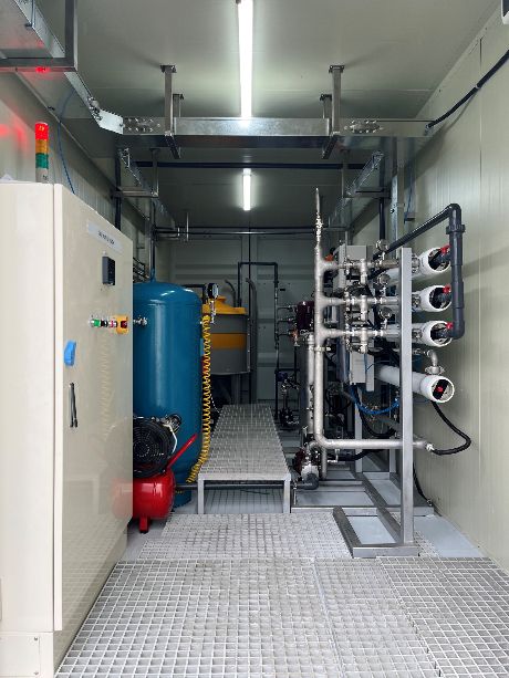 건설업계가 미래 도약을 위한 신사업에 집중하고 있다. 사진은 SK에코플랜트의 CSRO 하수처리장 파일럿테스트 내부 공정. /사진=SK에코플랜트