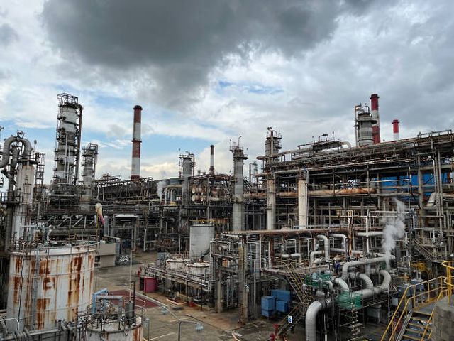 SK이노베이션 울산콤플렉스(CLX) 전경. / 사진=김동욱 기자 