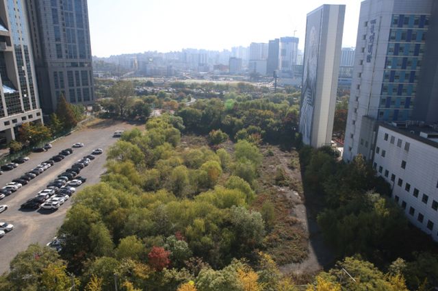 LH의 여의도 부지가 재입찰을 진행했으나 또 다시 유찰됐다. 사진은 LH가 매각하는 영등포구 여의도동 61-2 일대 부지. /사진=LH 