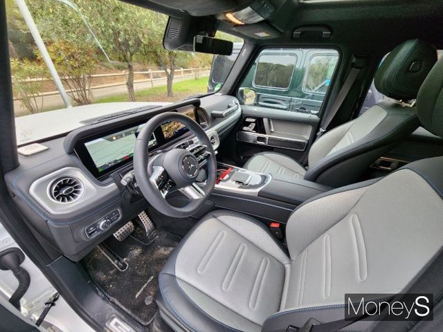 메르세데스-벤츠 전기 G-클래스 인테리어 /사진=박찬규 기자
