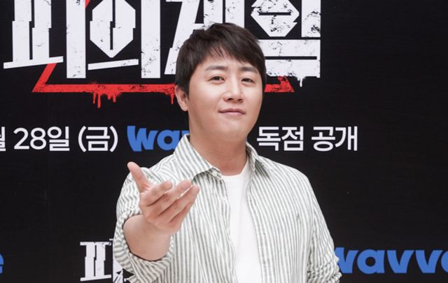 프로게이머 출신 방송인 홍진호가 아빠가 된다. 사진은 지난달 서울 영등포구 여의도동 여의도 콘래드 서울에서 진행된 '2023 웨이브 콘텐츠 라인업 설명회'에 참석한 방송인 홍진호. /사진=웨이브 제공