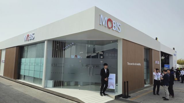 현대모비스의 프라이빗 부스 전경/사진=한국자동차기자협회