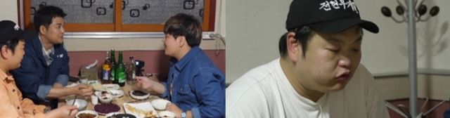 배우 고규필이 '먹방 초롱이' 면모를 드러내 '전현무계획' 전현무, 곽튜브와 유쾌한 케미를 보여줬다. /사진=MBN '전현무계획'