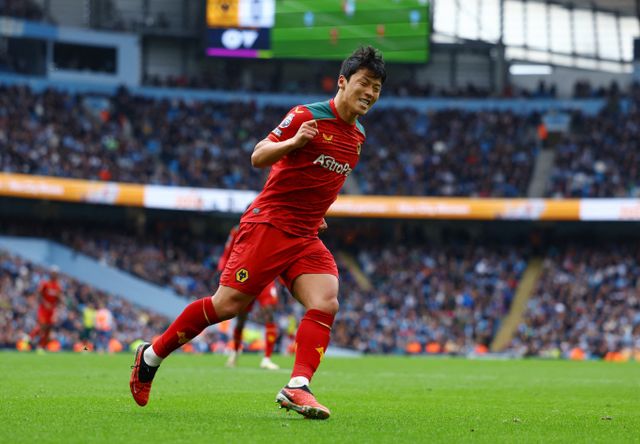 울버햄튼 황희찬이 EPL 통산 20호 골을 넣었다. /사진= 로이터