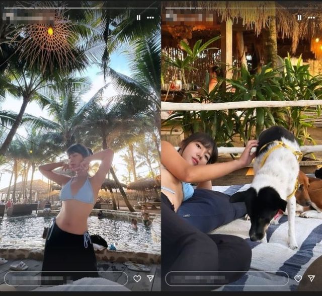 베우 이범수와 이혼한 이윤진의 근황이 공개됐다. /사진=이윤진 인스타그램