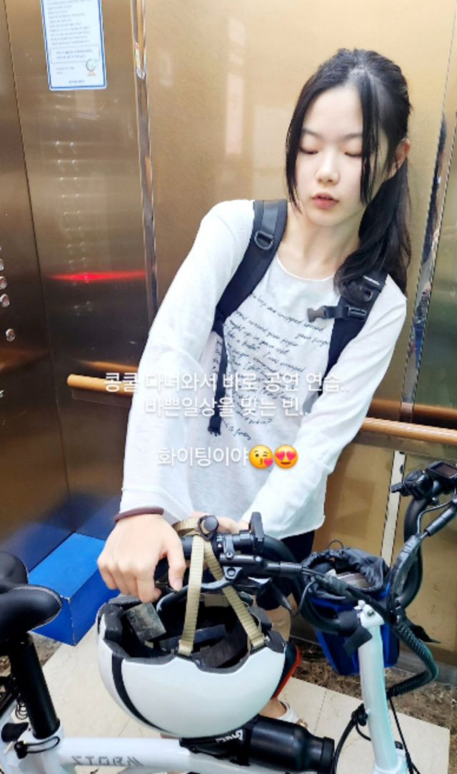 배우 성동일의 딸 성빈 양의 근황이 공개됐다./사진=성동일 아내 박경혜씨 인스타그램 캡처