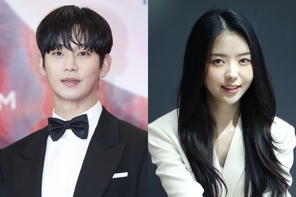 배우 김수현(36) 측이 그룹 '아이오아이' 출신 배우 임나영(28)과의 열애설에 대해 "전혀 사실이 아니다"라고 밝혔다./사진=뉴스1