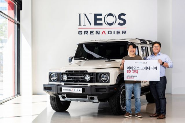 이네오스 그레나디어 1호차 고객 정병길 씨/사진=차봇모터스
