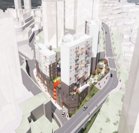 서울시가 제8차 소규모주택정비 통합심의 소위원회를 열고 모아주택 2개소 통합심의를 통과시켰다. 사진은 성북구 정릉동 545-12 일대 모아주택사업 조감도. /사진=서울시