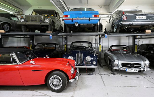 사진은 독일의 클래식카 컬렉션 모습/사진=로이터