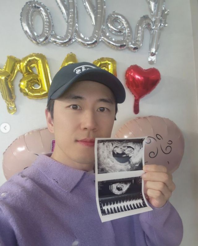 가수 장수원이 2세 초음파 사진을 공개했다. /사진=장수원 인스타그램 캡처