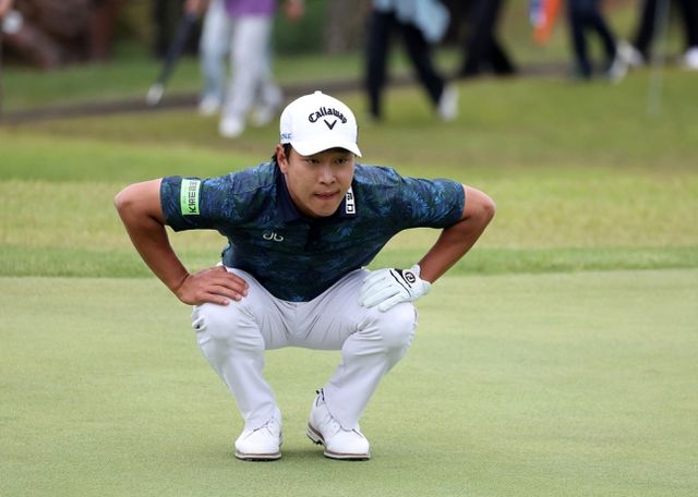 KPGA 선수권대회 정상에 오른 전가람. /사진= KPGA