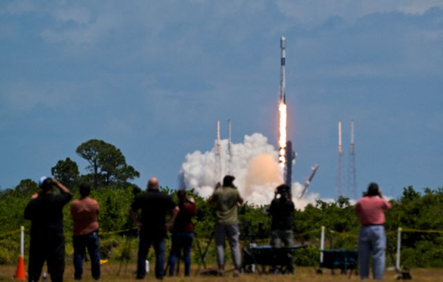 미국 스페이스X사의 팔콘9로켓이 실패를 경험했다. 사진은 스페이스X 팔콘9로켓이 지난 5월6일(현지시각) 미국 플로리다주 케이프 캐너버럴에서 발사된 모습. /사진=로이터