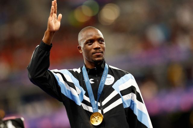 레칠레 테보고(사진)의 2024 파리올림픽 금메달 획득을 축하하기 위해 보츠와나가 임시 공휴일을 선포했다. /사진=로이터