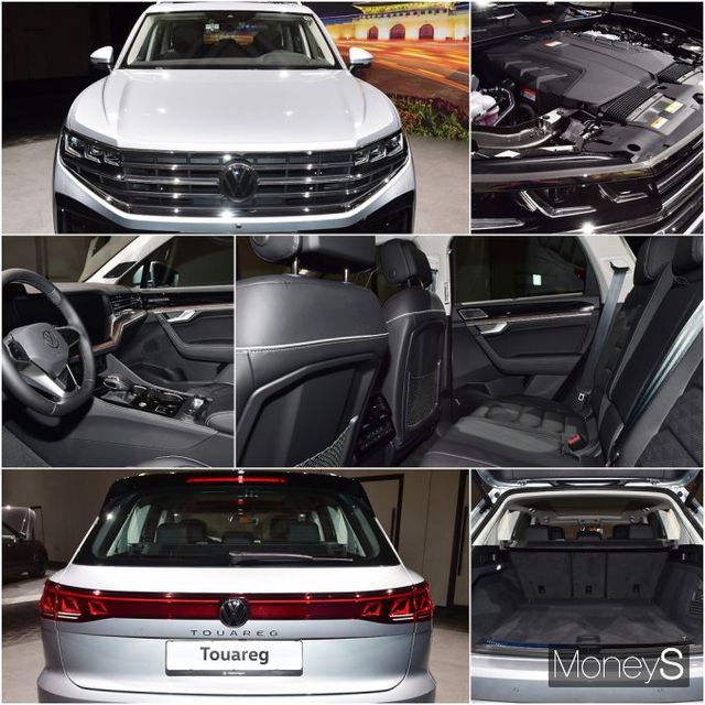 ▲ 신형 투아렉(3세대 부분변경 모델) 내-외관