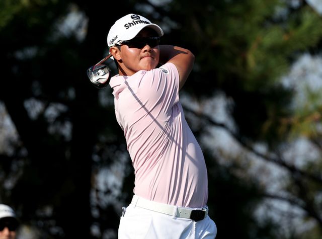 PGA 투어 프로코어 챔피언십에 출전하는 김성현의 지난해 KPGA 투어 대회 경기 모습. /사진= KPGA