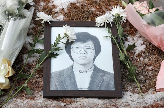 1987년 1월14일. 21세 서울대 학생 박종철이 고문으로 인해 세상을 떠났다. 사진은 2018년 1월14일 경기 남양주시 마석모란공원에서 열린 고 박종철 열사 31주기 추모식의 모습. /사진=뉴스1