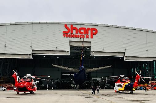 록히드마틴 자회사 시코르스키가 S-92® 헬기 정비를 위한 국내 첫 고객지원센터로 샤프테크닉스케이를 지정했다. /사진=록히드마틴 시코르스키