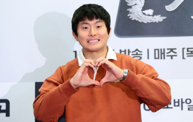 사진은 지난해 12월 서울 마포구 스탠포드호텔에서 열린 ENA X LG유플러스 '기안이쎄오' 제작발표회에 참석한 방송인 기안84. /사진=뉴시스