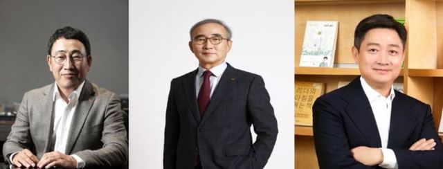 국내 이통통신3사 최고경영자(CEO)들이 신년사를 통해 AI 경쟁력을 강조했다. 사진은 왼쪽부터 유영상 SK텔레콤 대표, 김영섭 KT 대표, 홍범식 LG유플러스 대표. /사진=각 사