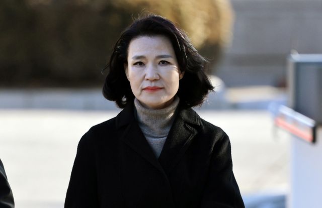 탄핵 소추된 이진숙 방송통신위원장의 파면 여부가 23일에 결정된다. 사진은 이 위원장이 지난 1월15일 서울시 종로구 재동 헌법재판소 대심판정에서 열린 탄핵심판 3회 변론기일에 출석하는 모습. /사진=뉴스1
