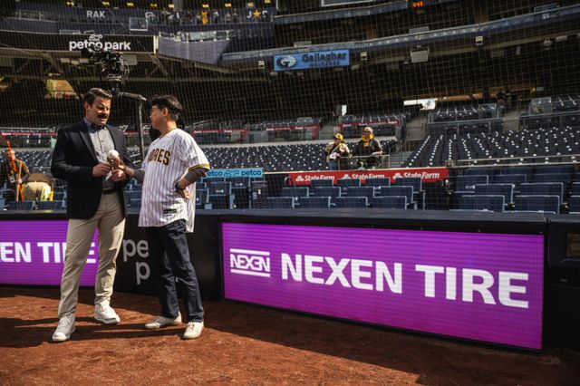 넥센타이어는 미국 프로야구(MBL) 샌디에이고 파드리스와 파트너십 체결했다. /사진=넥센타이어