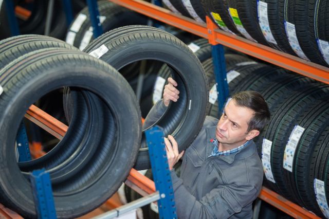 트럼프 2기 행정부 출범으로 타이어업계가 대응책 마련에 분주하다. 사진은 타이어 창고. /사진=이미지투데이