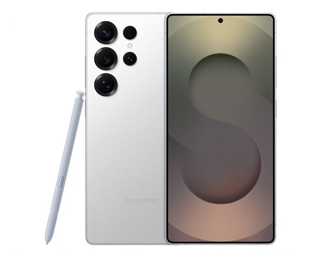 삼성전자와 50년 동안 파트너십을 이어오고 있는 코닝이 갤럭시S25 울트라 전면 디스플레이에 적용되는 모바일용 글래스 세라믹 커버 소재 '코닝® 고릴라® 아머 2'(Corning® Gorilla® Armor)를 공개했다. 사진은 갤럭시 S25 웉트라 티타늄 그레이 컬러의 이미지. /사진=삼성전자