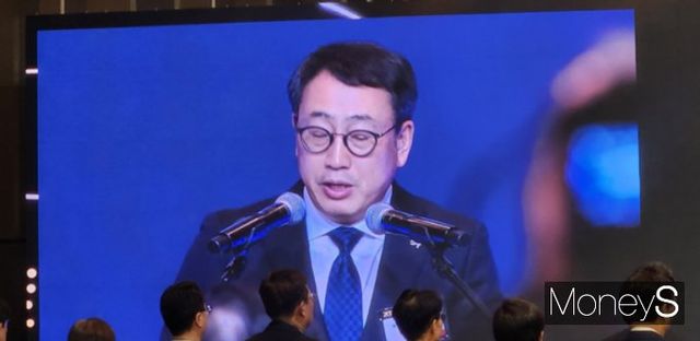 유영상 SK텔레콤 대표는 22일 삼성 코엑스에서 열린 방송통신인 신년인사회를 통해 올해 방송통신 시장의 전망을 전했다. /사진=양진원 기자