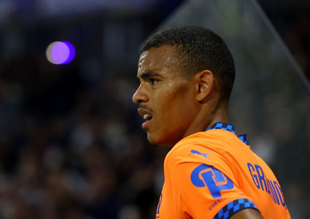 메이슨 그린우드가 잉글랜드 국적을 버리고 자메이카로 귀화했다. 사진은 2024-25시즌 마르세유에서 활약 중인 메이슨 그린우드의 모습. /사진=로이터