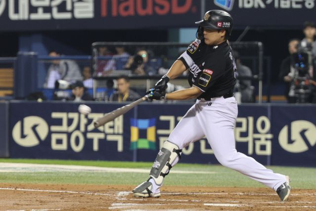  강백호(KT 위즈)가 팀 내 최고 연봉 인상률을 기록했다. /사진=뉴스1