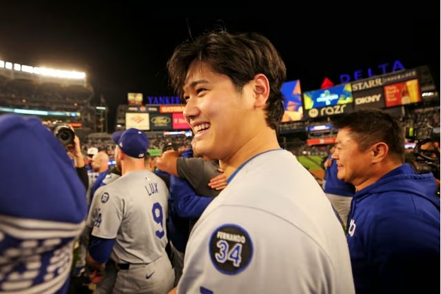 오타니 쇼헤이를 사칭한 전 통역사의 음성파일이 25일 공개됐다./사진=로이터