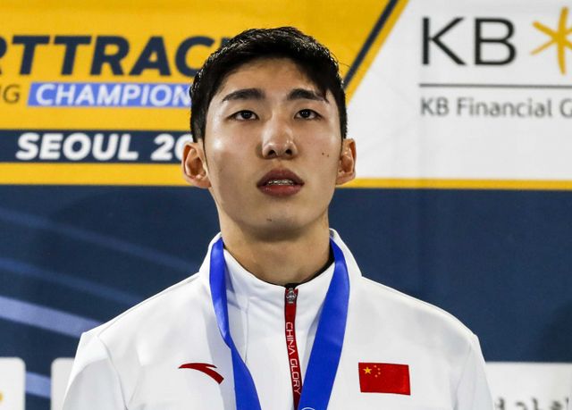 중국이 다음달 중국에서 개최되는 2025 허얼빈동계아시안게임 쇼트트랙에 최상의 전력을 꾸렸다. 사진은 한국에서 귀화한 란샤오쥔이 2023년 국내에서 열린 대회에 출전한 모습. /사진=뉴시스