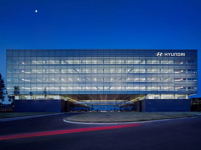 현대자동차가 지난해 사상 최대 매출을 기록했지만 영업이익은 5.9% 떨어져 주목받는다. 사진은 미국 캘리포니아에 위치한 현대모터스아메리카 본사의 모습. /사진=현대모터스아메리카 