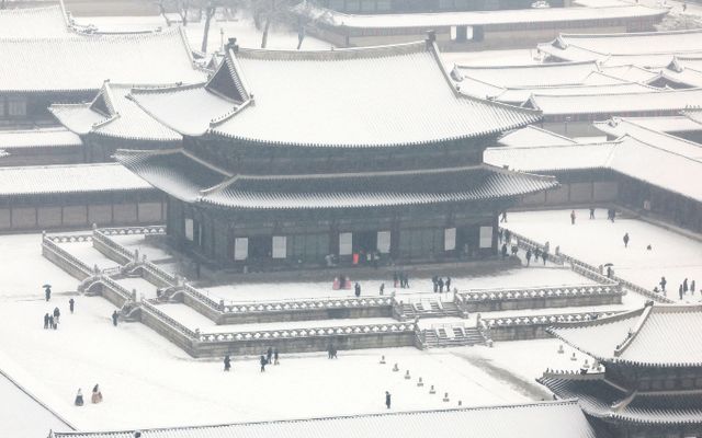 사진은 설궁이 된 경복궁 전경. /사진=뉴스1