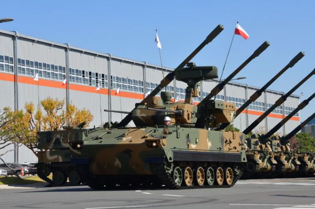  K방산이 동남아시아 지역 진출과 공산권 국가 진출이라는 새로운 이정표를 세울것으로 기대된다. 사진은 한화에어로스페이스 K9 자주포 출하식. /사진=경남도