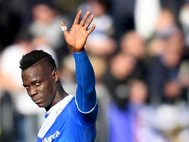 이탈리아 축구 국가대표 출신 공격수 마리오 발로텔리의 K리그 진출설이 나왔다. /사진=로이터