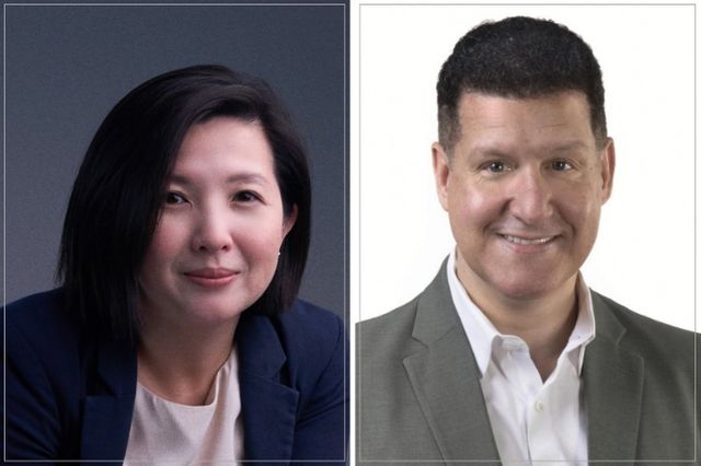 SPC그룹이 파리바게뜨 글로벌 조직에 AMEA(아시아태평양·중동·아프리카) 본부를 신설하며 해외 사업 강화에 나선다. 사진은 하나 리 AMEA 본부 CEO(왼쪽), 대런 팁튼 파리바게뜨 아메리카 본부 CEO. /사진=SPC그룹