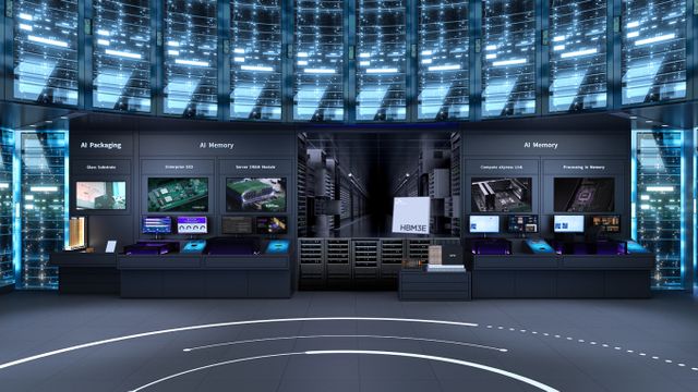 CES 2025 SK하이닉스 전시 조감도. / 사진=SK하이닉스