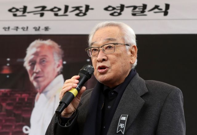 배우 이순재가 '2024 KBS 연기대상'에 참석했다. /사진=뉴시스