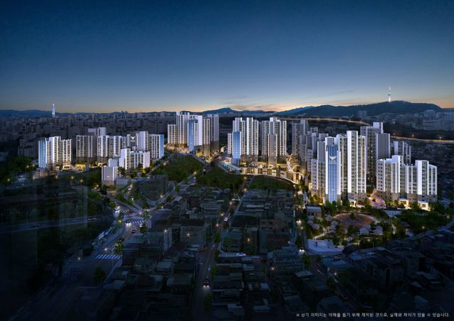 롯데건설의 창경궁 롯데캐슬 시그니처 무순위 청약이 진행된다. 사진은 창경궁 롯데캐슬 시그니처 투시도. /사진=롯데건설