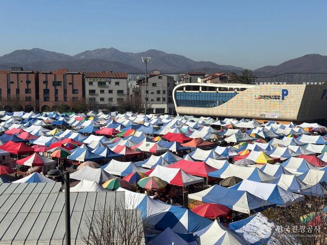 모란민속5일장은 맛있는 먹거리로 반나절은 거뜬히 구경할 거리가 넘친다. /사진=한국관광공사