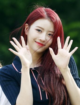 이미주가 올해 결혼을 할 수 있다는 점괘를 받았다. /사진=뉴스1