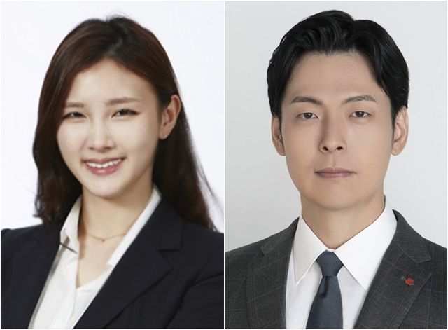 최윤정 바이오팜 사업개발본부장과 신유열 롯데바이오로직스 글로벌전략실장의 지난해 성과가 주목된다. 사진은 최 본부장(왼쪽)과 신 실장 모습. /사진=각 사 제공