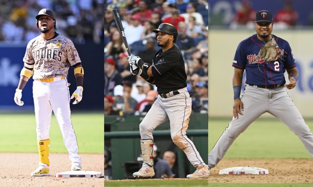 3년 연속 타격왕 루이스 아라에즈가 또 다시 팀을 떠날 위기에 놓였다. 사진은 샌디에이고 파드리스와 마이애미 말린스, 미네소타 트윈스에서 활약한 루이스 아라에즈의 모습. /사진=로이터